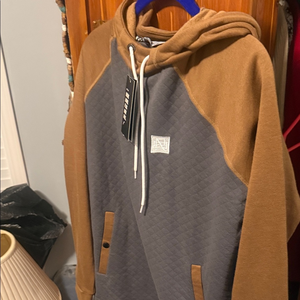 Flag Nor Fail Tan Hoodie